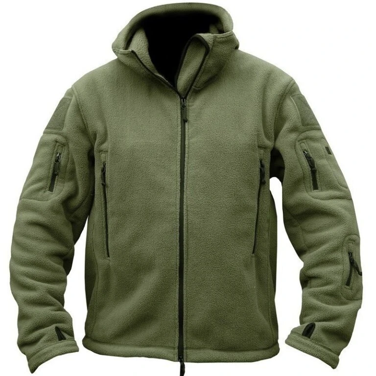 Comfortable Warm Windproof Fleece Men’s Camping Jacket product image (4)