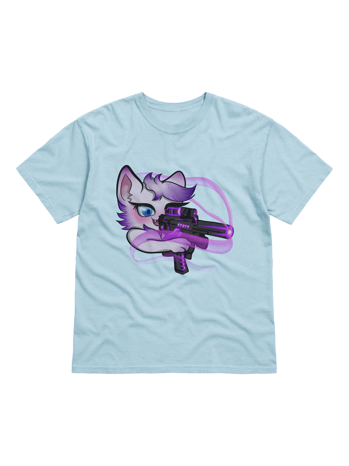 Wolfy PewPew Sunset Script Comfort Tee product image (2)