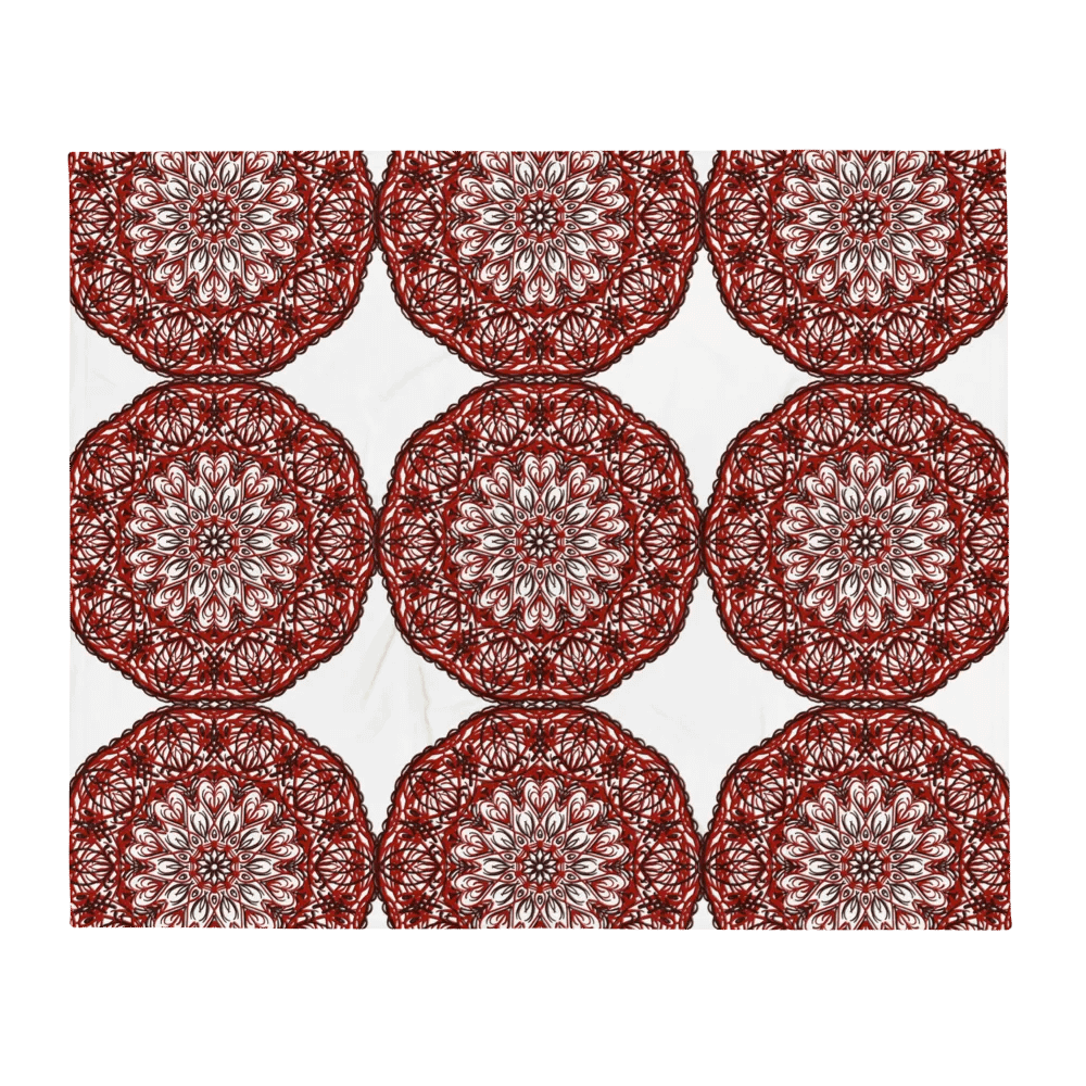 Mandala Harmony Throw Blanket product image (5)