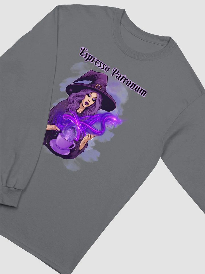 Espresso Patronum witch long sleeve tee product image (2)
