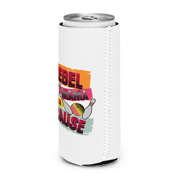 Rebel Mama With A Cause Bowling Can Cooler product image (2)