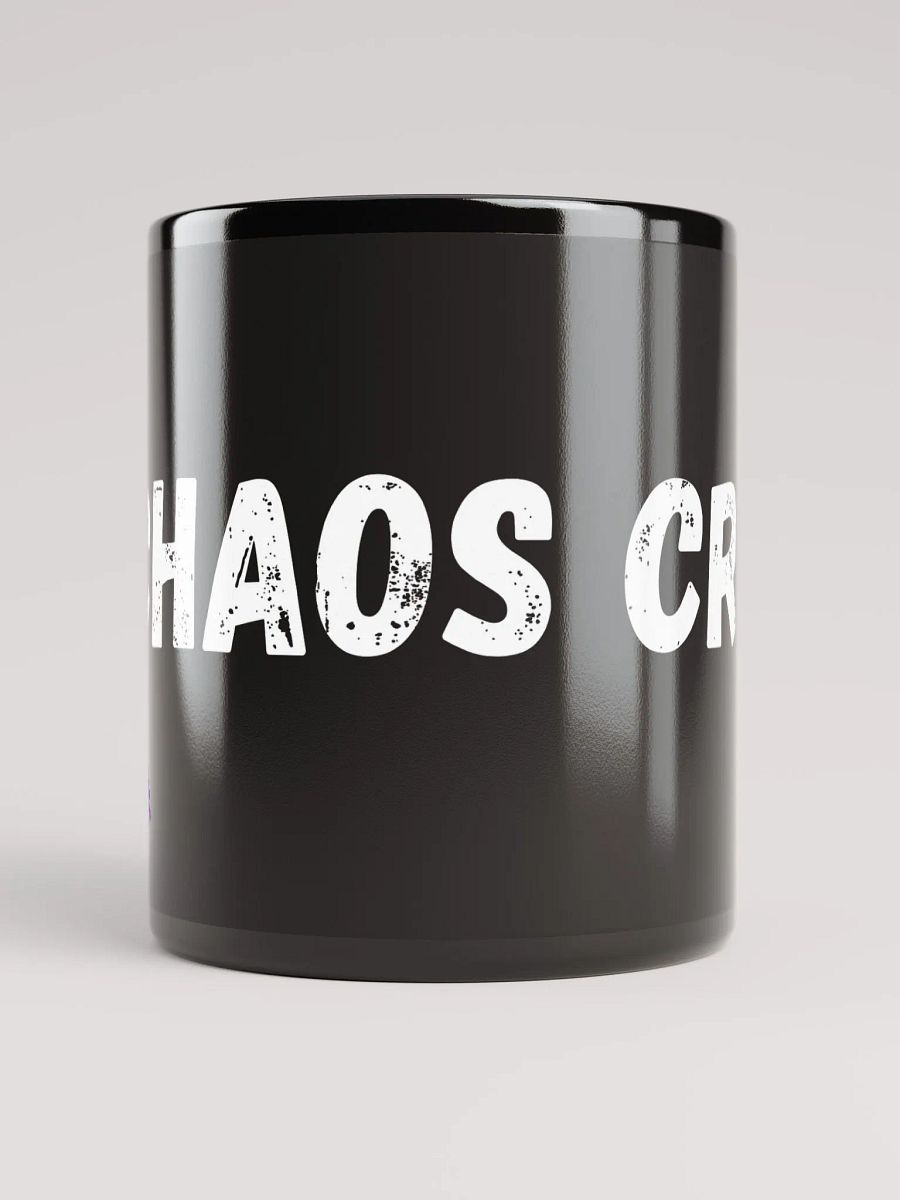 Chaos Crew Black Glossy Mug product image (5)