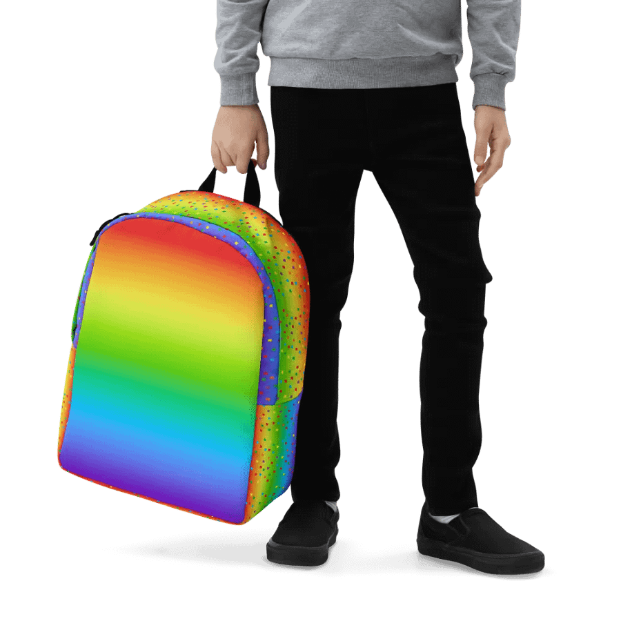 Rainbow Confetti Backpack product image (7)