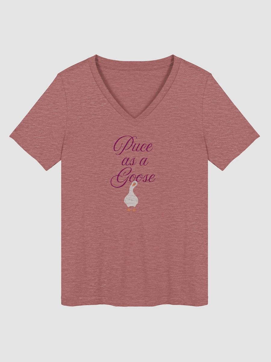 Puce as a Goose Women's V-Neck Tee product image (1)