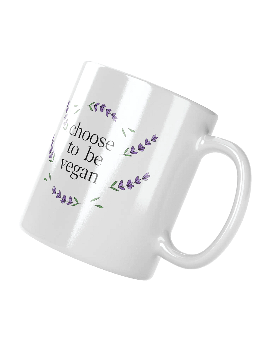 “Choose to be Vegan” Coffee or Tea Mug product image (2)