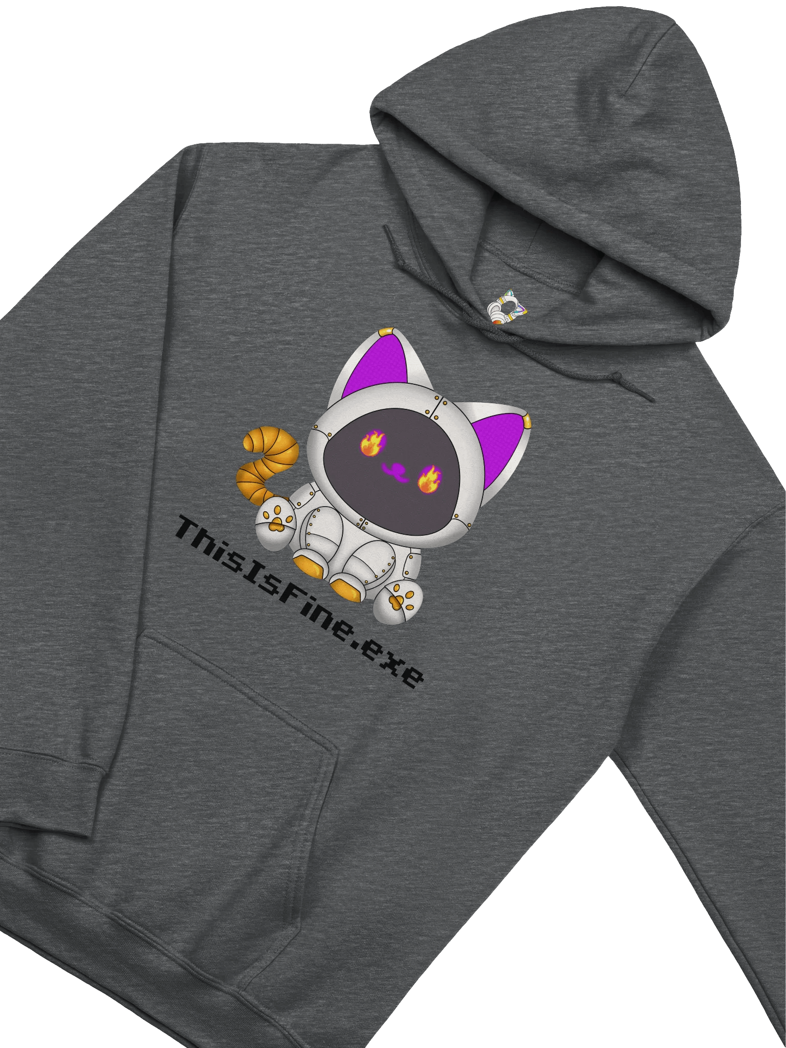 PalBot ThisIsFine.exe Hoodie product image (8)
