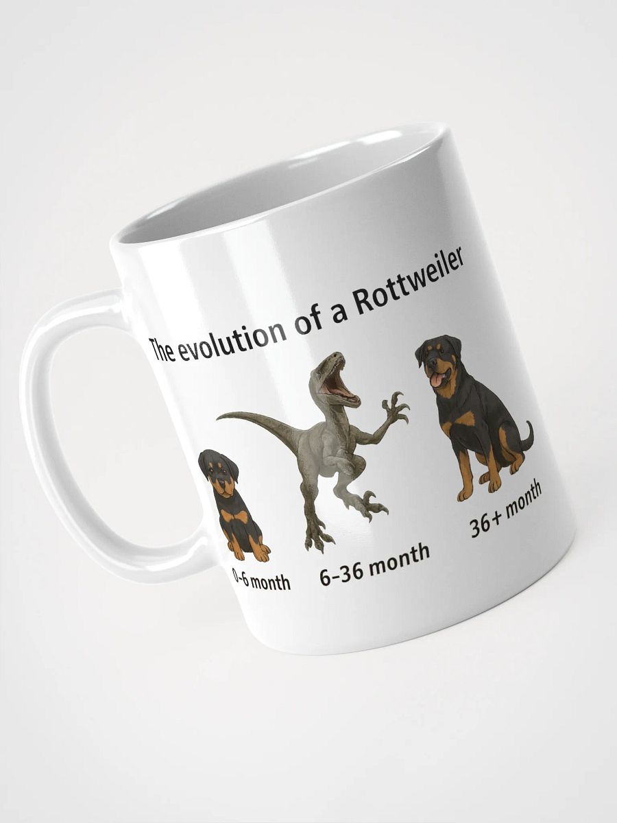The Evolution of a Rottweiler - Mug product image (6)