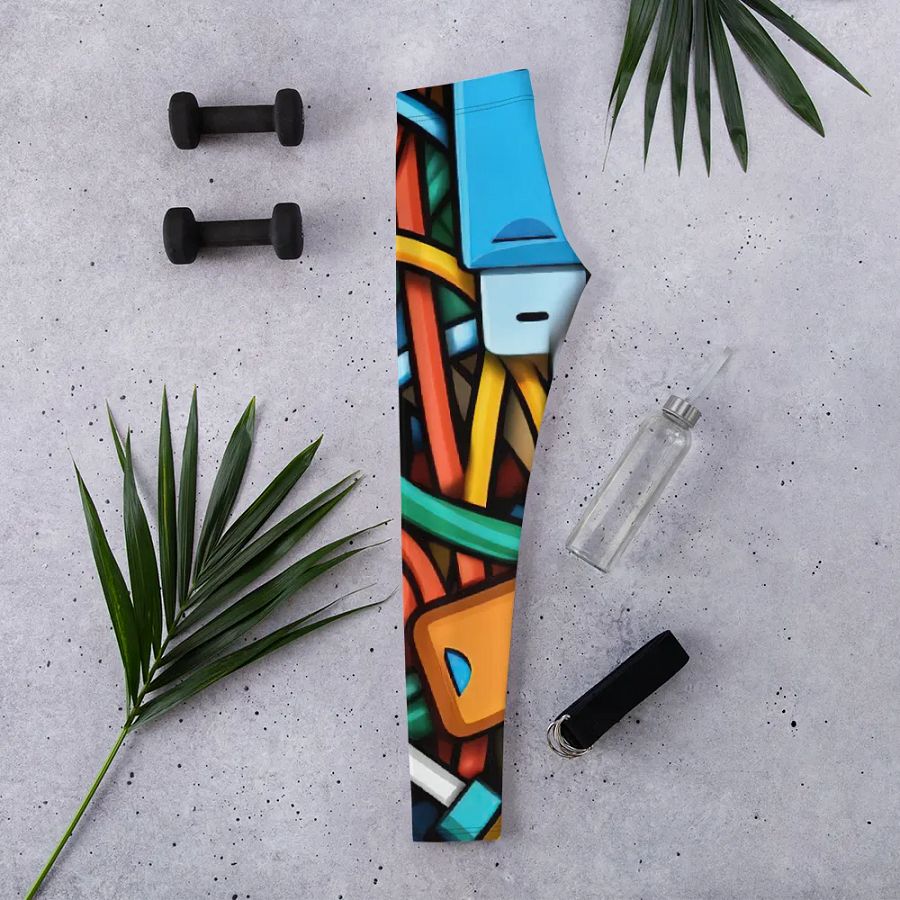 Leggings – USB Print for Tech-Savvy & Unique Style product image (2)