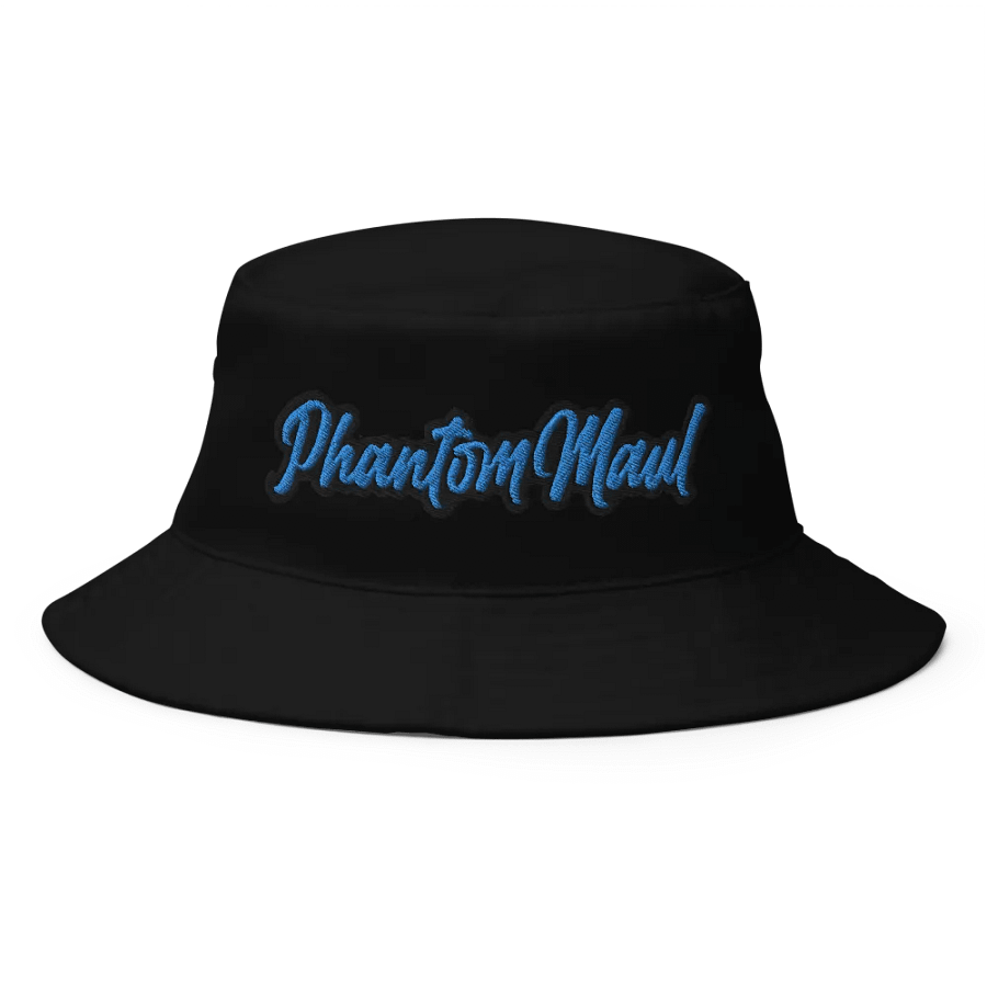 'PhantomMaul' Bucket Hat Blue Lettering product image (1)
