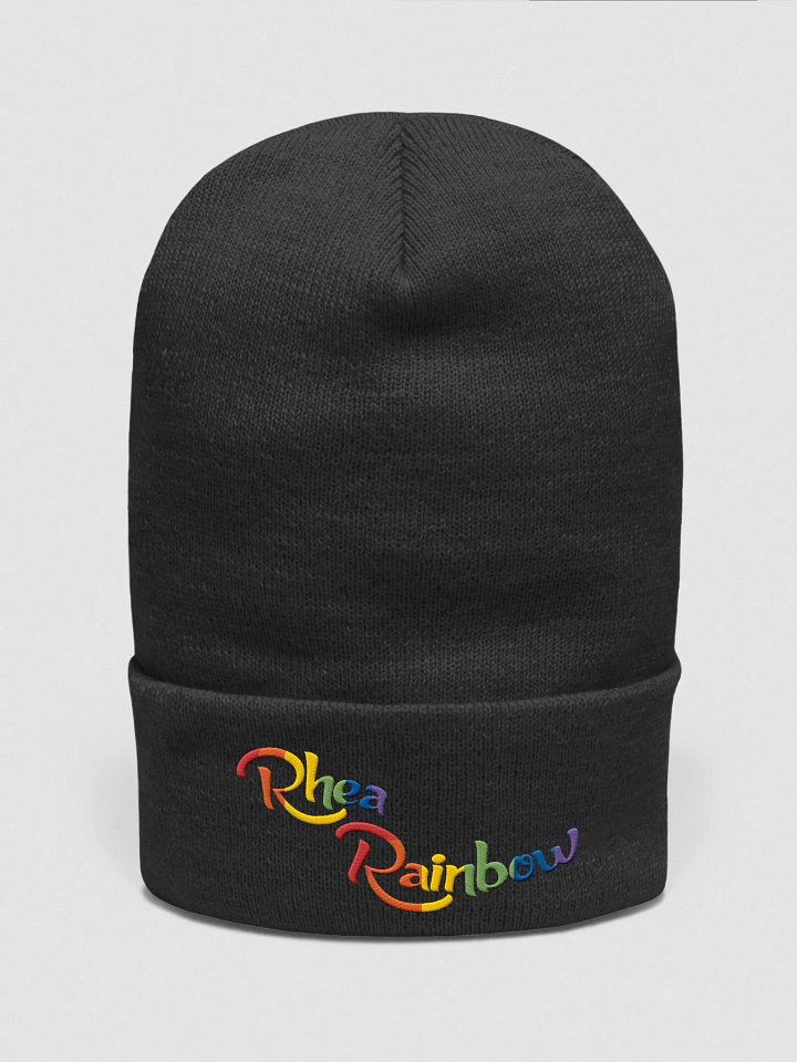 🌈Rhea Rainbow Cuffed Beanie product image (1)