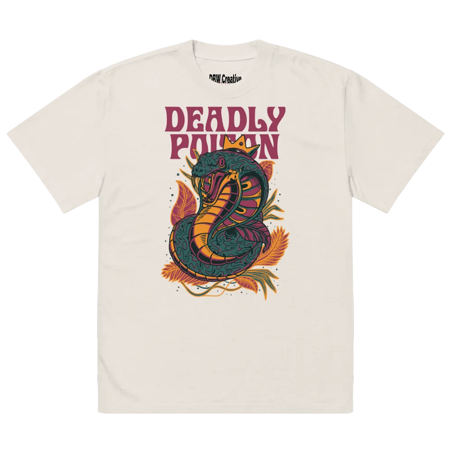 Deadly Poison Oversized Tee product image (4)