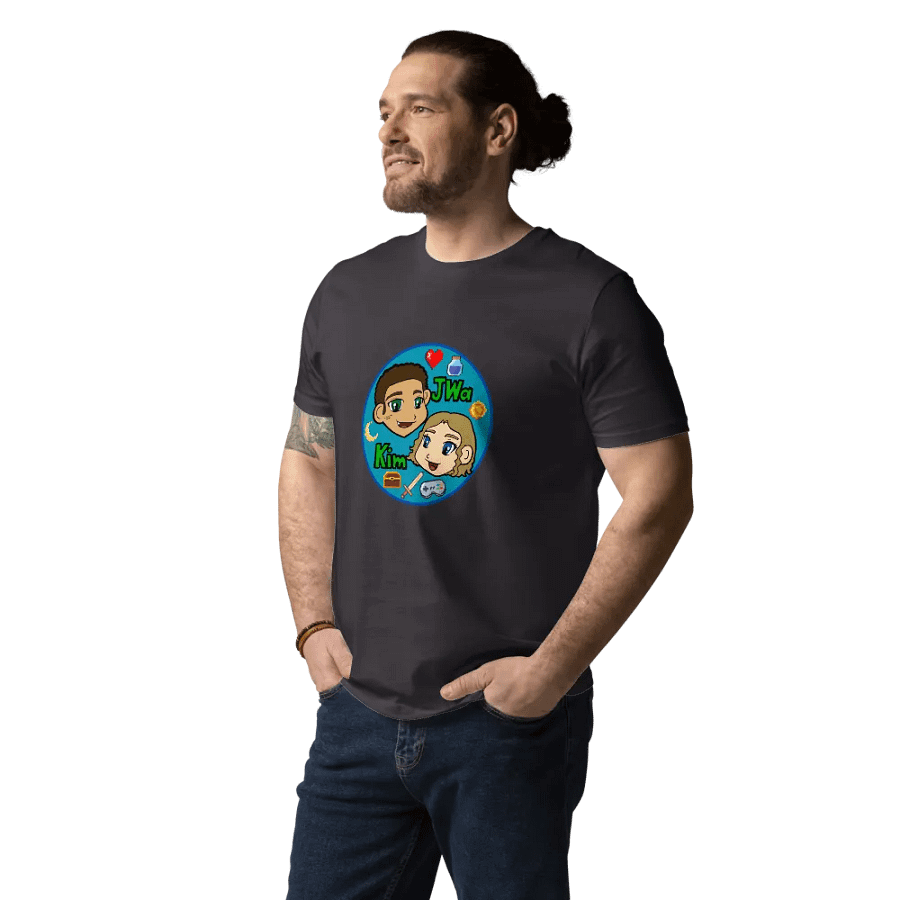 JWa & Kim Gaming Couple Regular Fit T-Shirt product image (12)