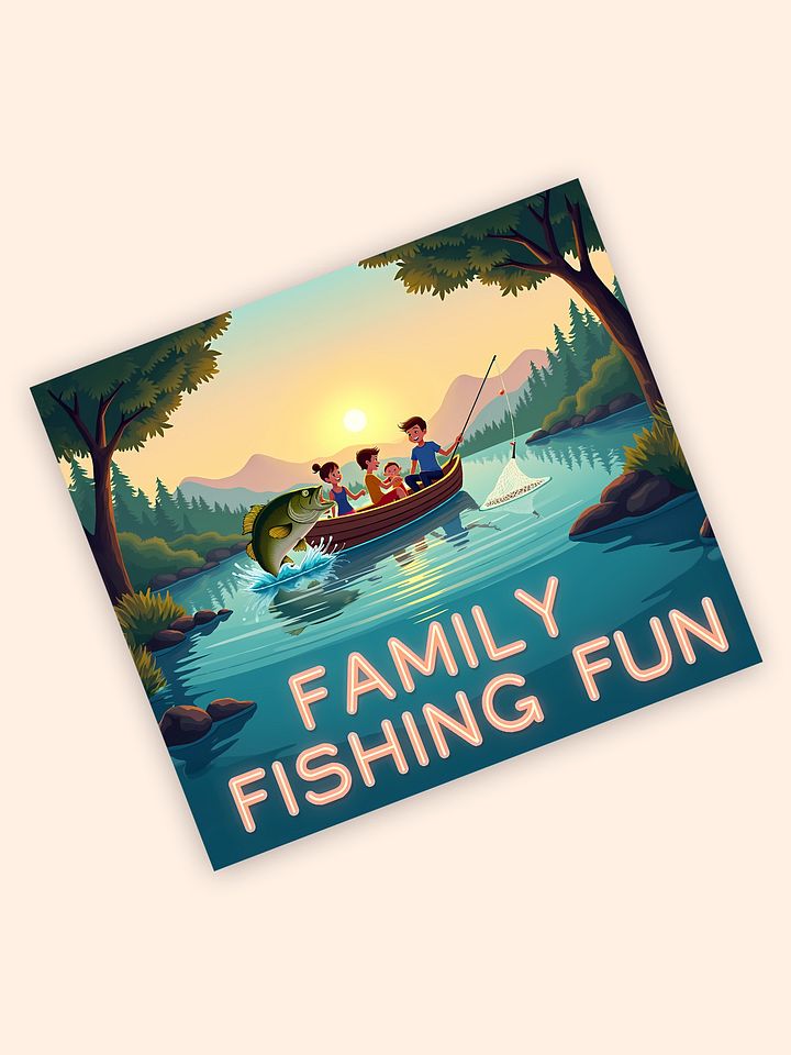 Family Fishing Fun Tumbler Wrap product image (2)