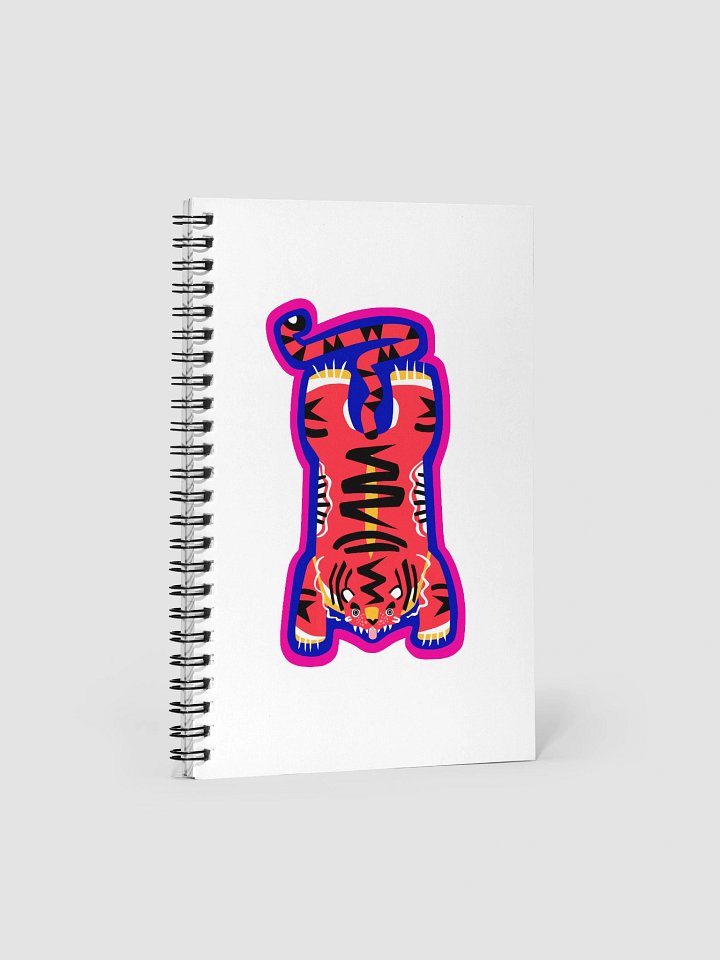 Red and Blue Tiger Notebook product image (1)