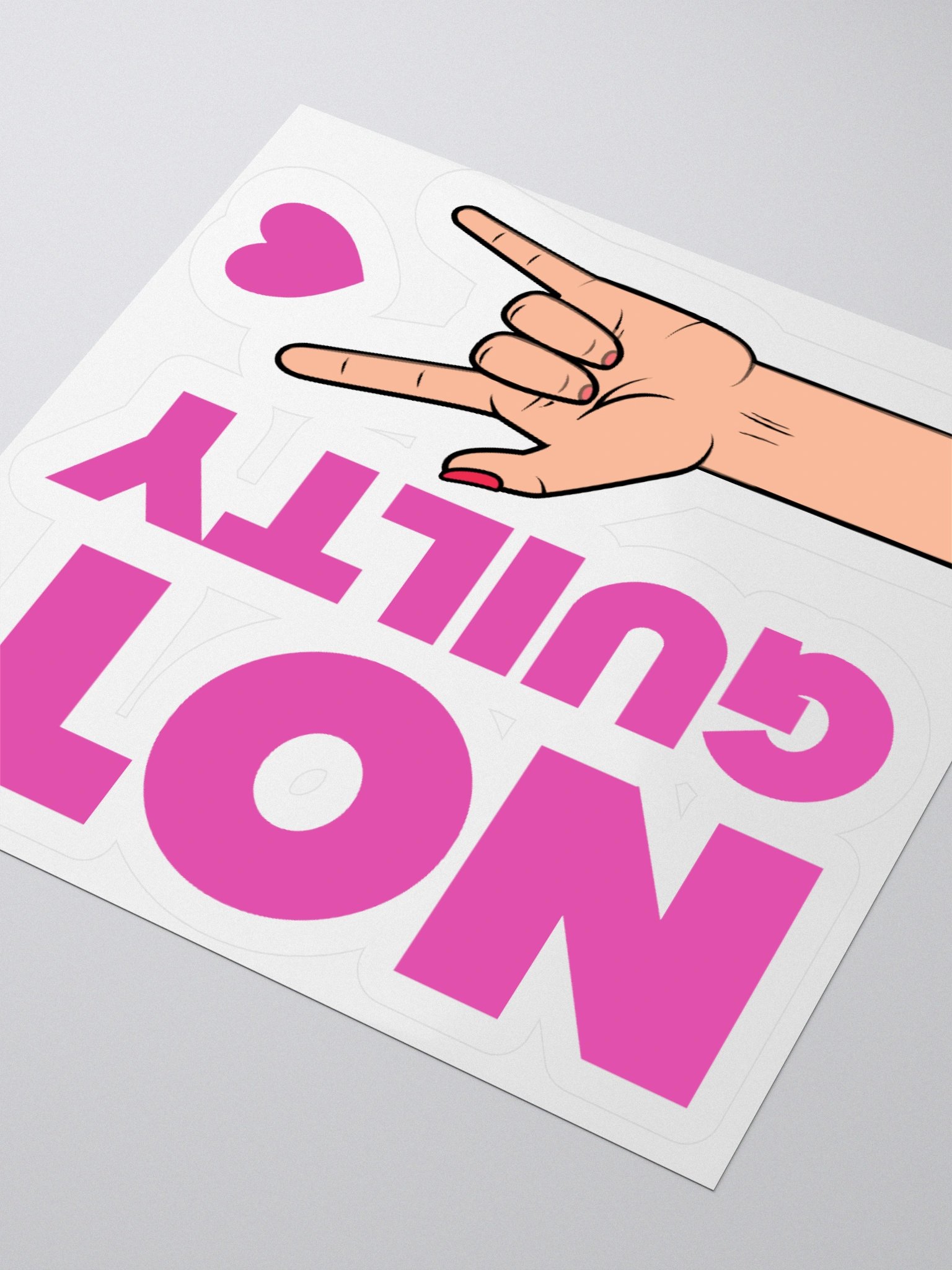 KR not guilty - sticker product image (9)