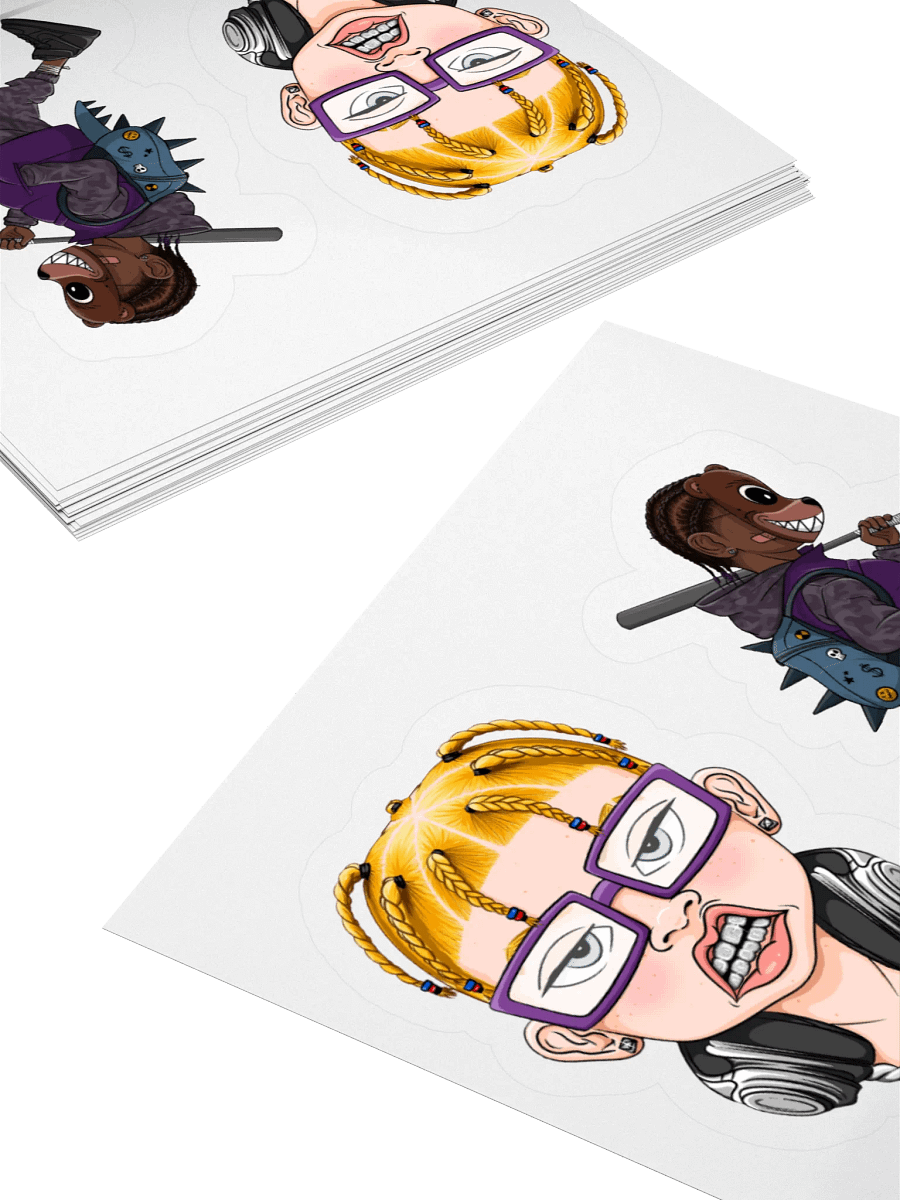 KNEE HIGH KILLERS STICKERS product image (10)