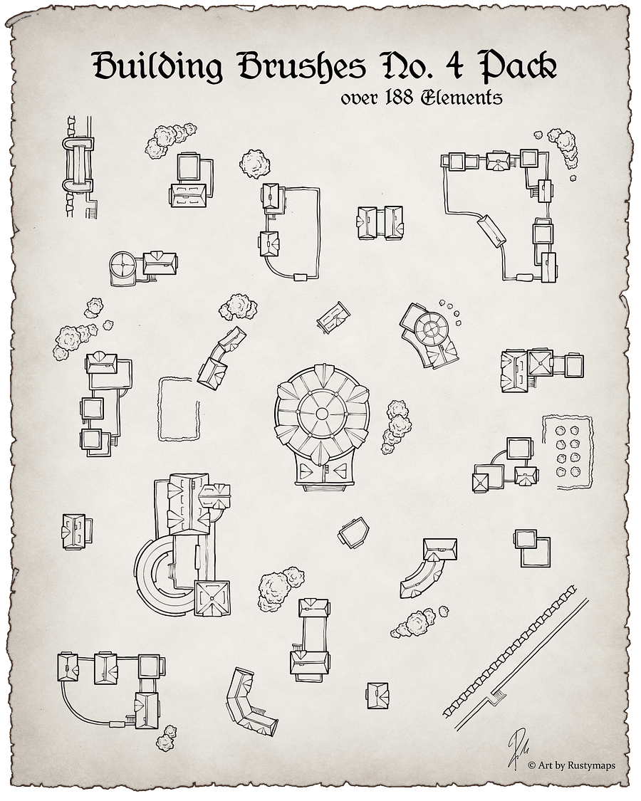 Building Brushes No. 4 Pack product image (1)