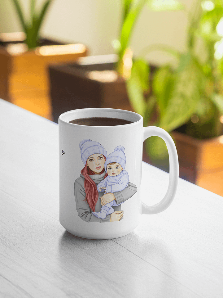 💙Sip in Style, Supermom!💙 (Brown eyes, Red hair) product image (1)