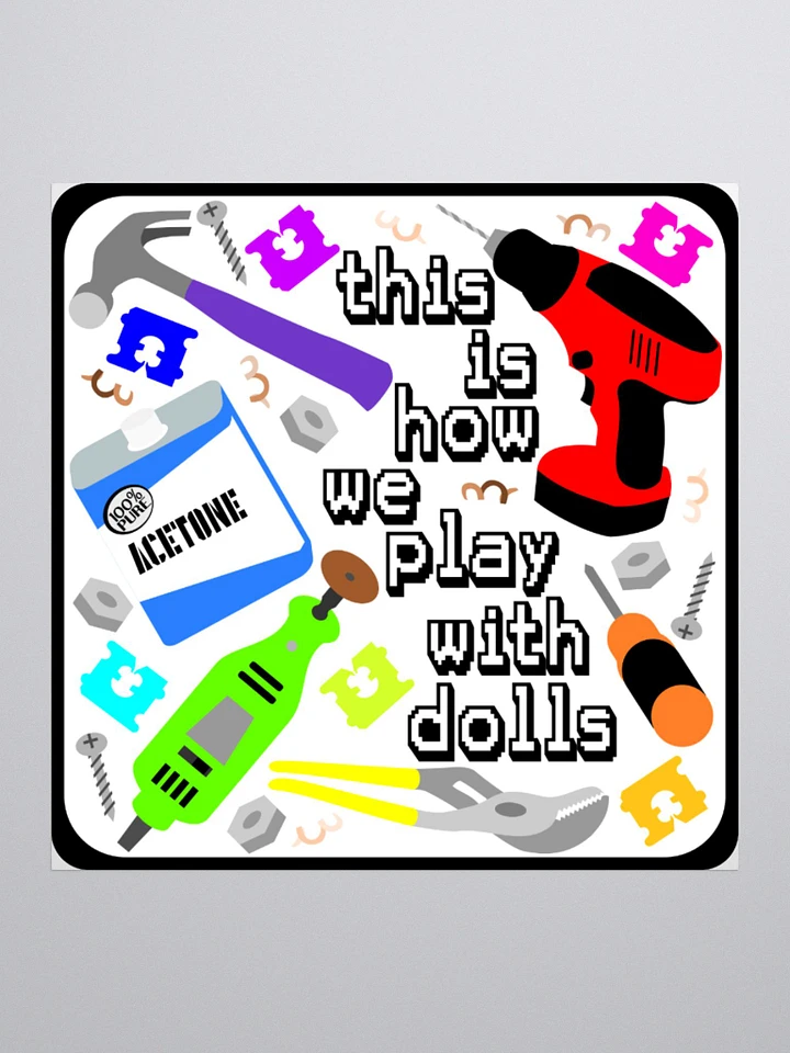 How We Play With Dolls—White product image (1)