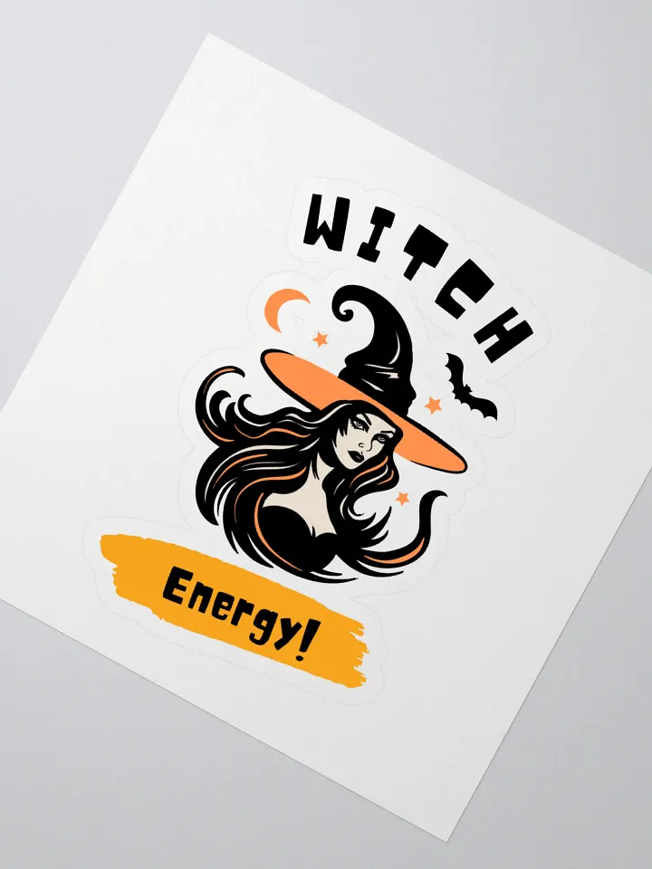 Witch Energy Kiss Cut Stickers product image (2)