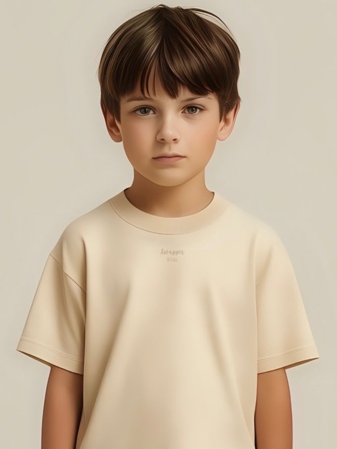 cream swag tee product image (1)