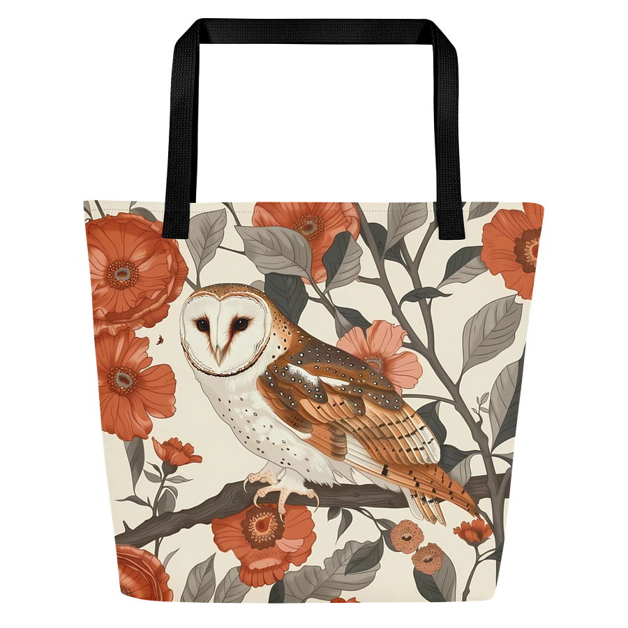 Tote Bag: Owl Vintage Charm Nostalgic Fashion Stylish Design product image (3)