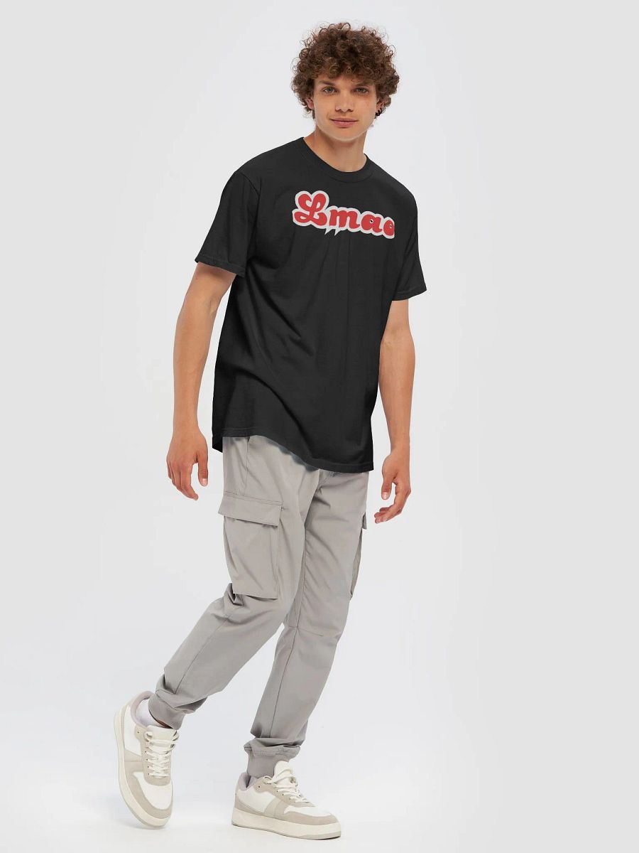 Lmao Red Cursive T-Shirt product image (14)