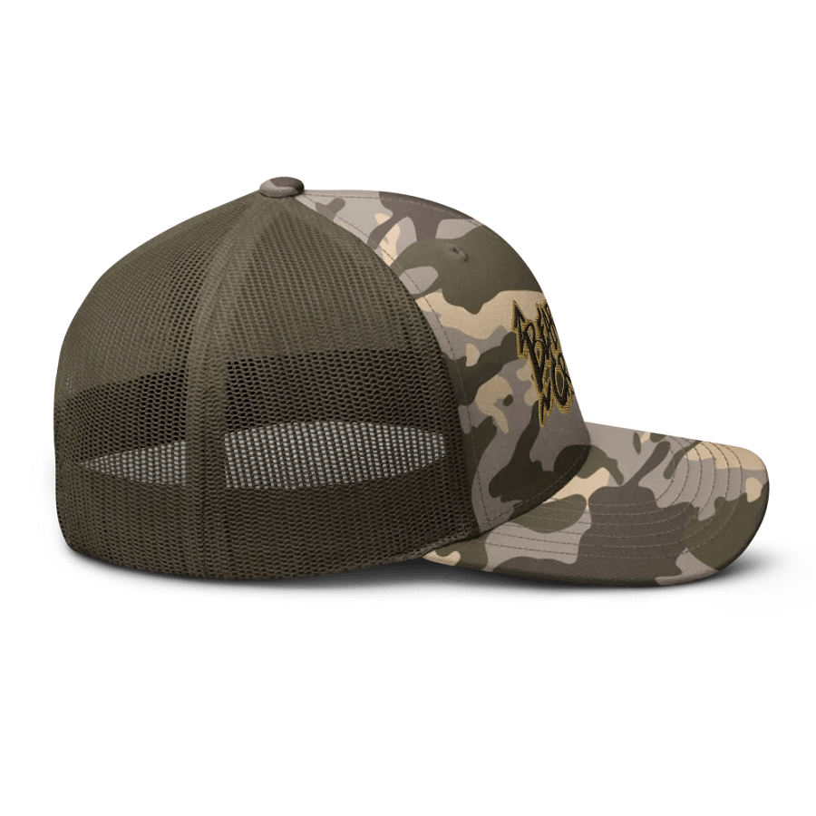 Beardling Crew -C - Camouflage Trucker Hat product image (5)