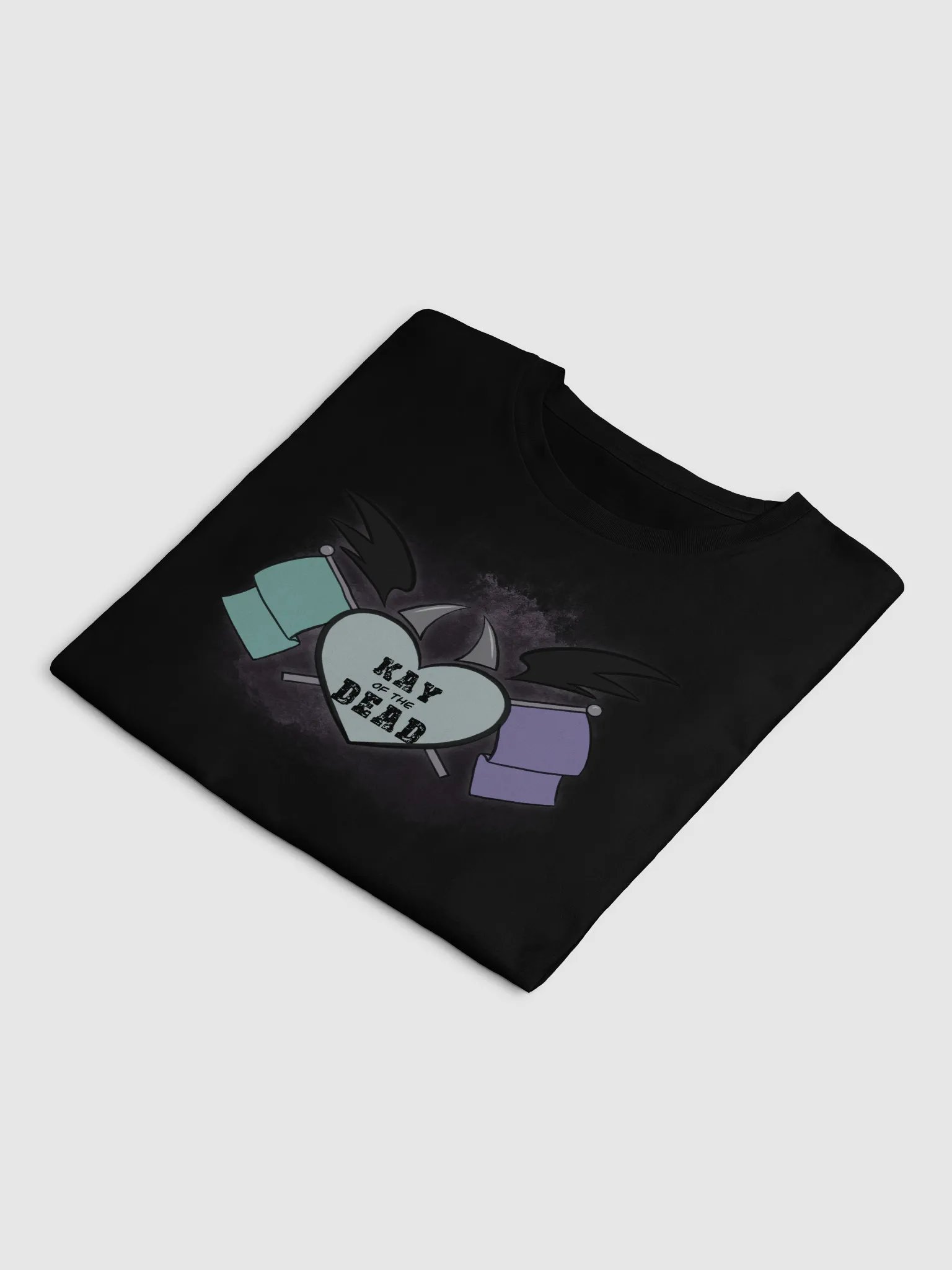 Kay_of_the_Dead Logo Crop Top product image (4)