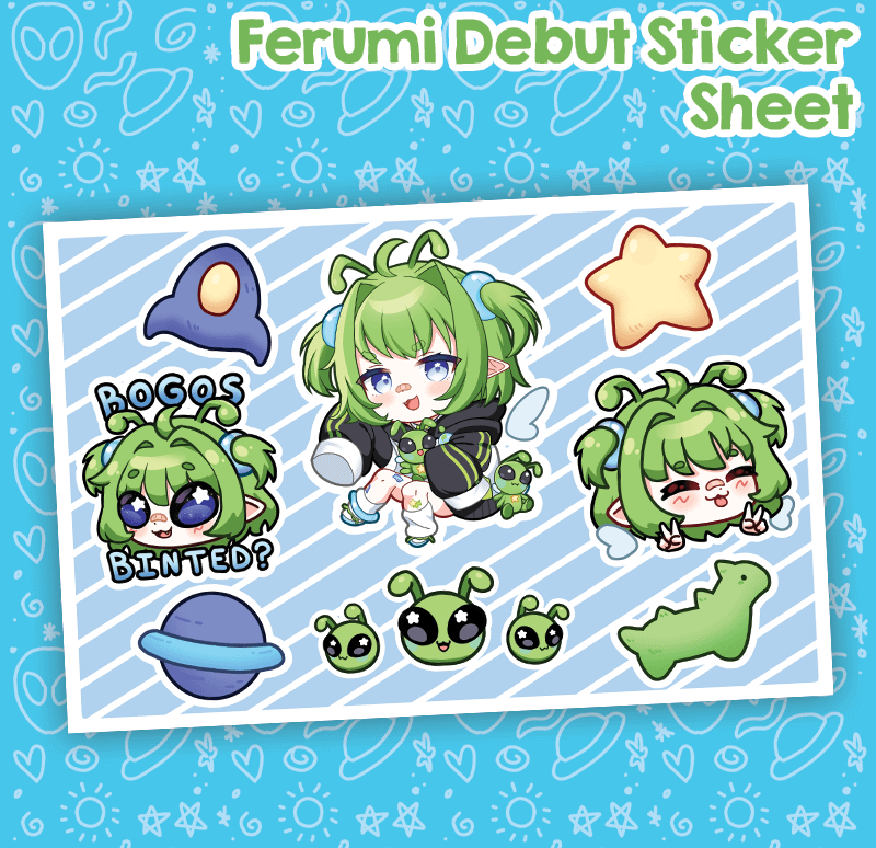 Ferumi Sticker Sheet [PREORDER] product image (1)