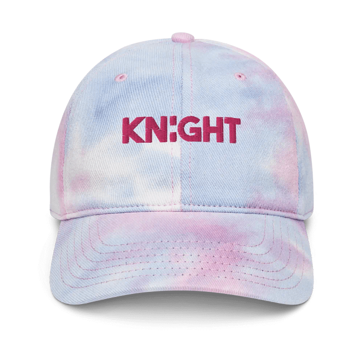 Cotton Candy KNIGHT Embroidered Dad Cap product image (1)