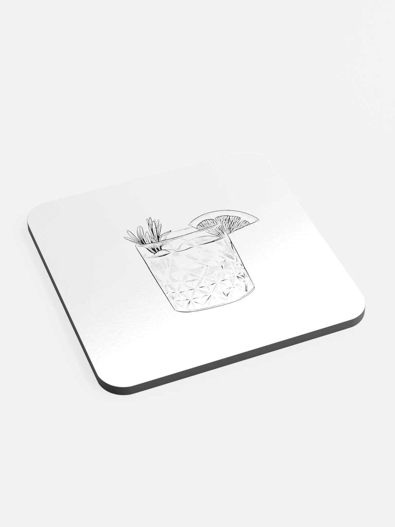 Chic Glossed Cork Coaster product image (2)