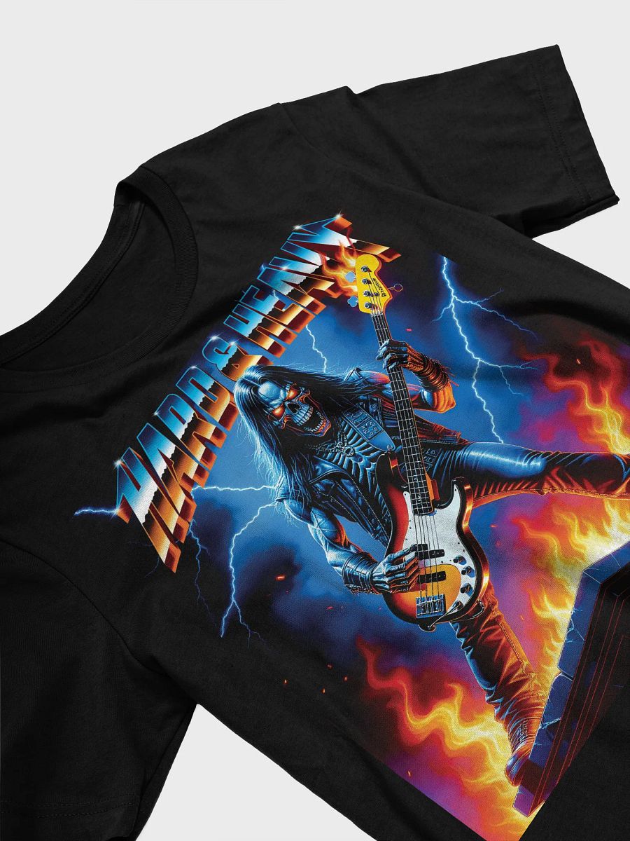 Hard & Heavy Skully Bassist Tee product image (3)