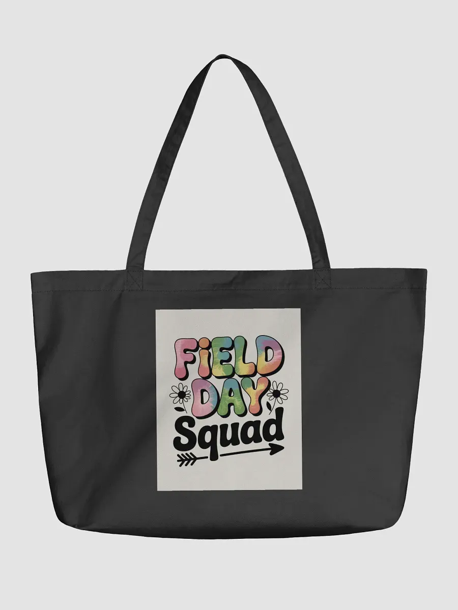 Field Day Squad Oversized Tote – Light Tan Edition product image (2)