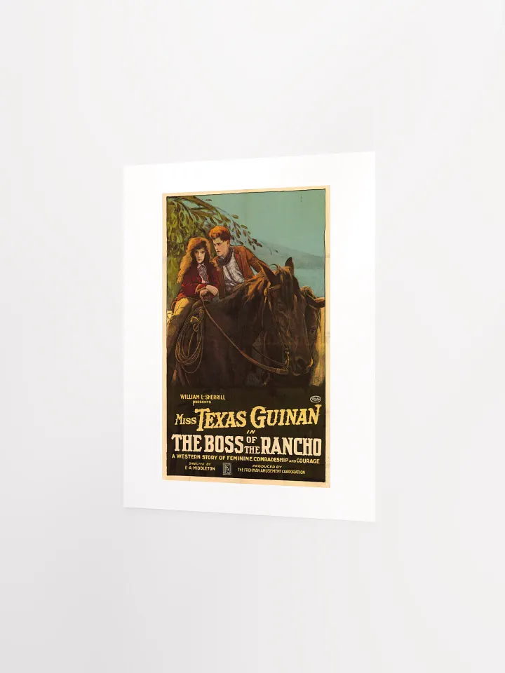 The Boss of the Rancho (1918) Poster - Print product image (7)