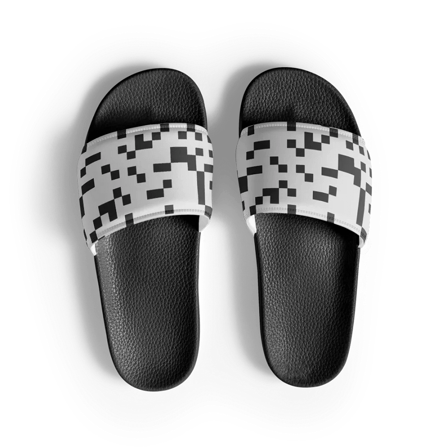 Pixelated Maze Women's Slides product image (3)