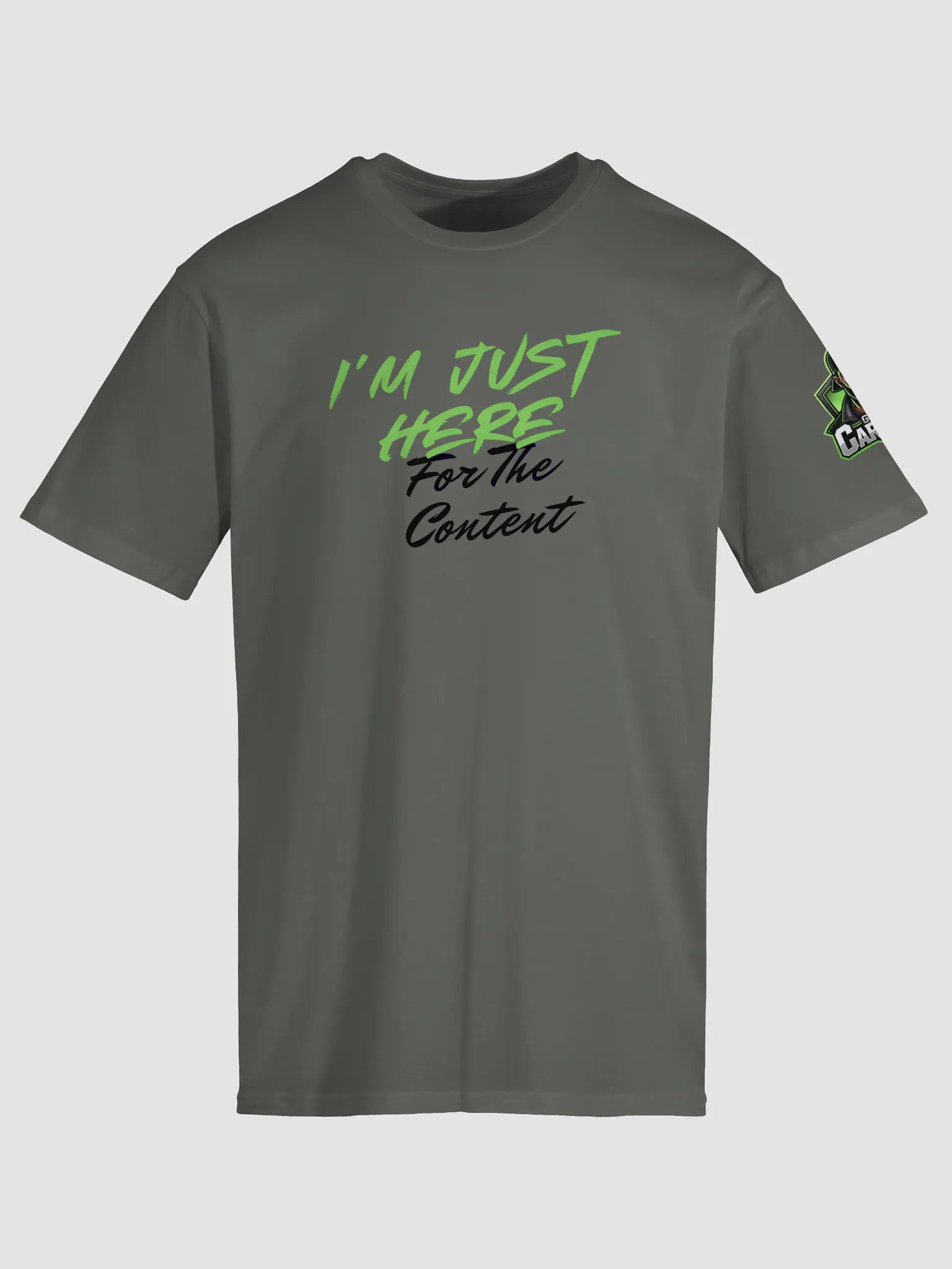 I'M JUST HERE Unisex Premium Tee product image (15)