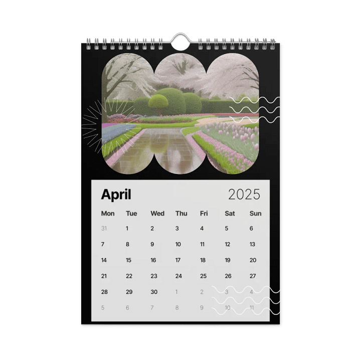 SEASONAL NATURE WALL CALENDAR 2025 product image (1)