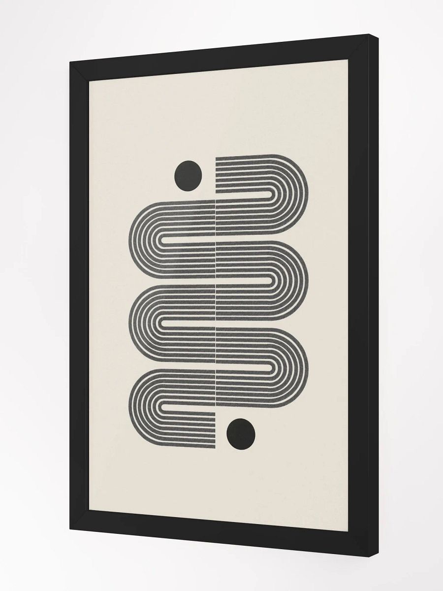 Ethereal Pathways Framed Poster | Dreamy Abstract Landscape Art for Tranquil Spaces product image (4)