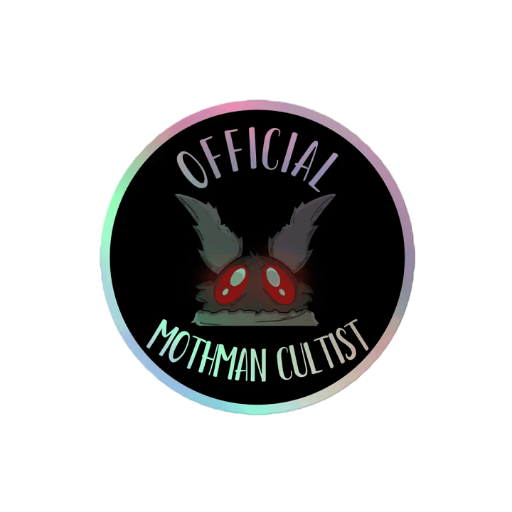 Official Mothman Cultist - Holo Circle product image (2)