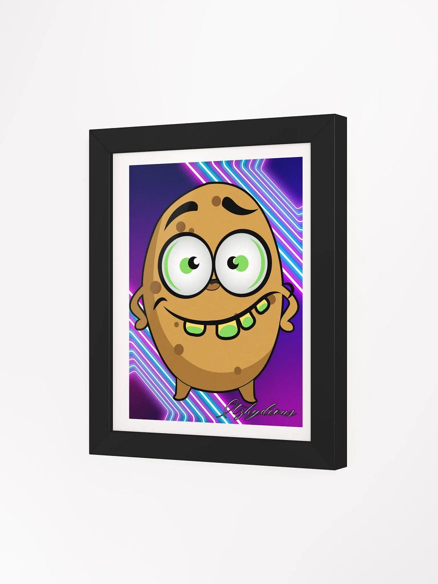 Neon Potato Paradise Framed Poster product image (3)