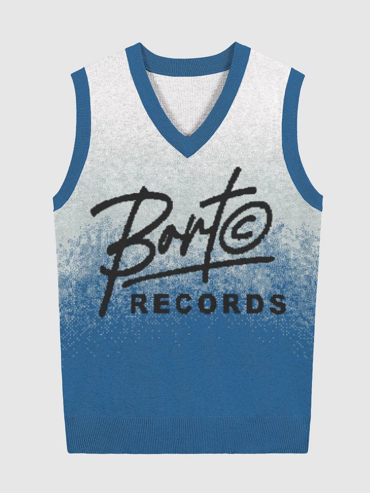 Bortco Records knitted vest product image (1)