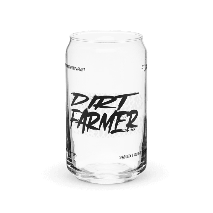 Dirt Farmer can glass product image (1)