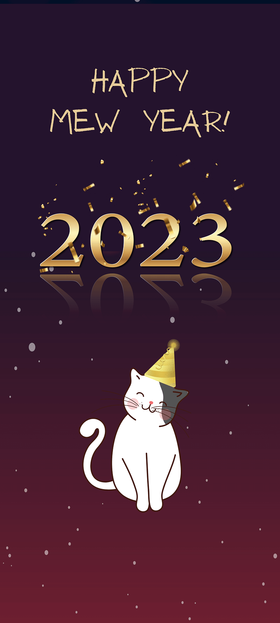 Tickle New Year Phone Wallpaper 2023 product image (1)