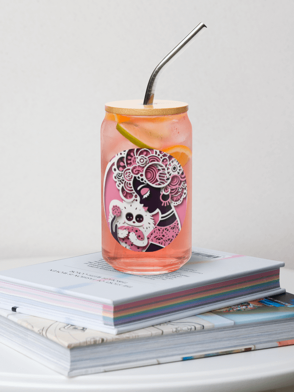 Whimsical Creature Can-Shaped Glass product image (1)