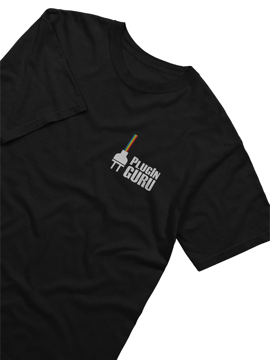 PlugInGuru T-Shirt (Small Front/Big Back Logos) product image (3)