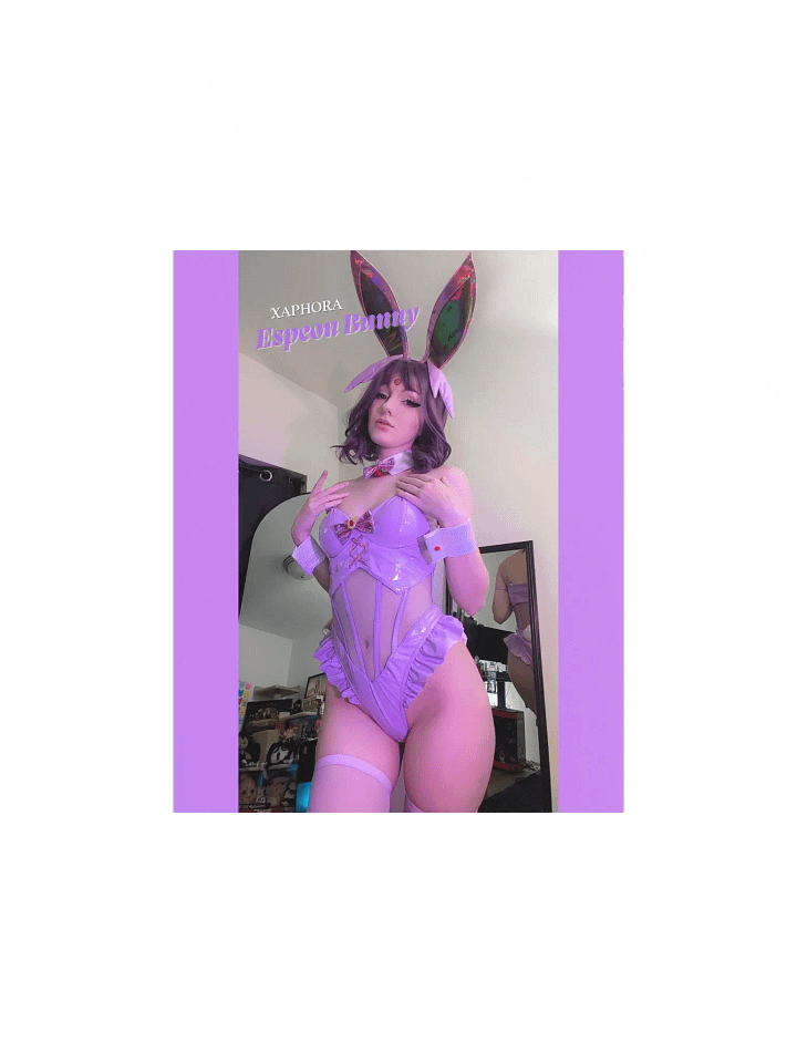 Espeon Bunny Girl Cosplay Print V1 product image (1)