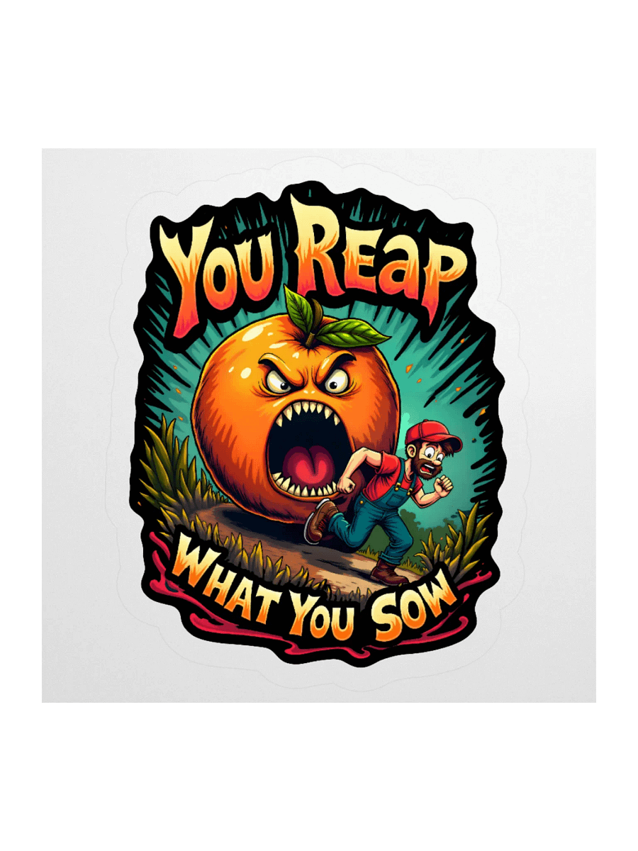 You Reap What You Sow Sticker product image (1)