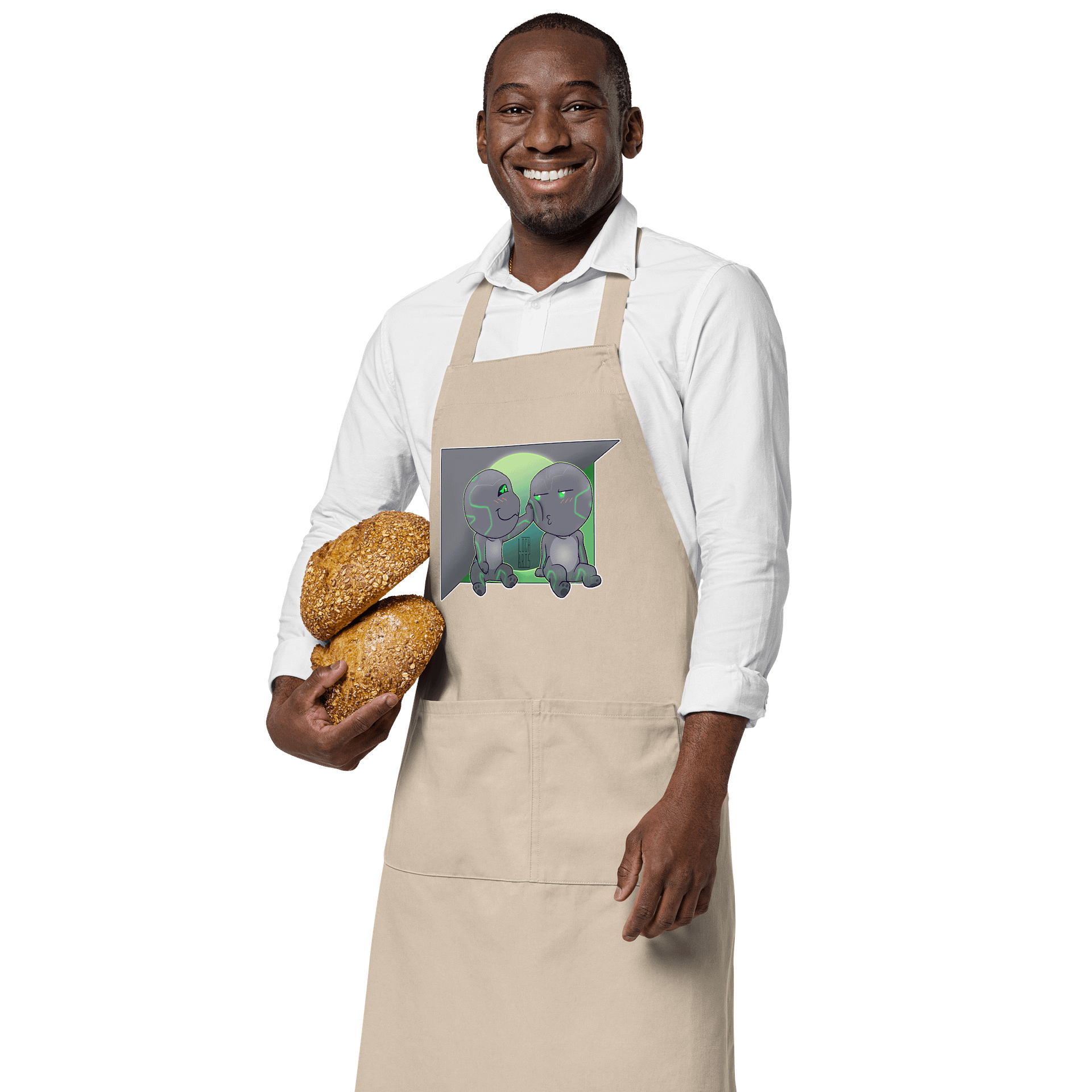 Huggabot Apron - Echo of the Larkspur product image (3)