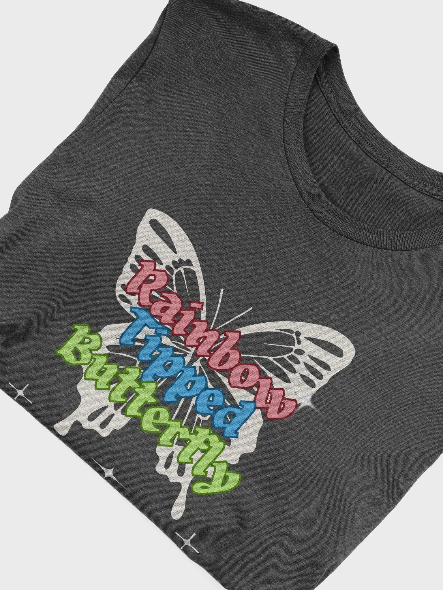 Rainbow Tipped Butterfly Palia Inspired Tee product image (47)